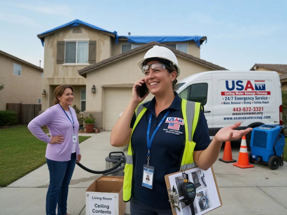 Ceiling Water Damage Restoration Caney, OK FAQs