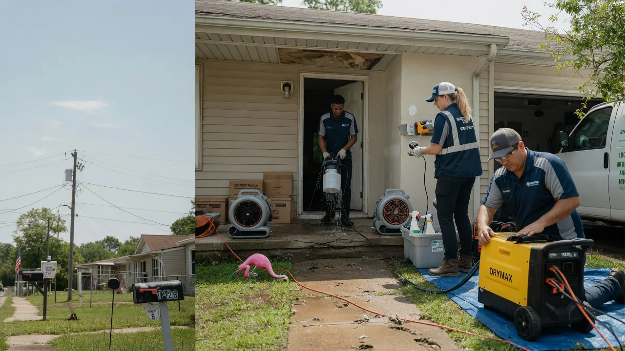 Storm Damage Water Removal in Caney, OK near me